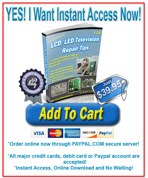 purchase v4.0 led lcd tv repair tips ebook