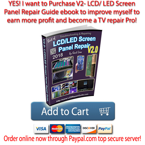 buy V2 lcd led screen panel repair guide
