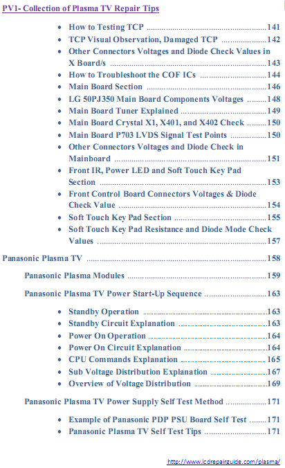 samsung plasma tv repair tips